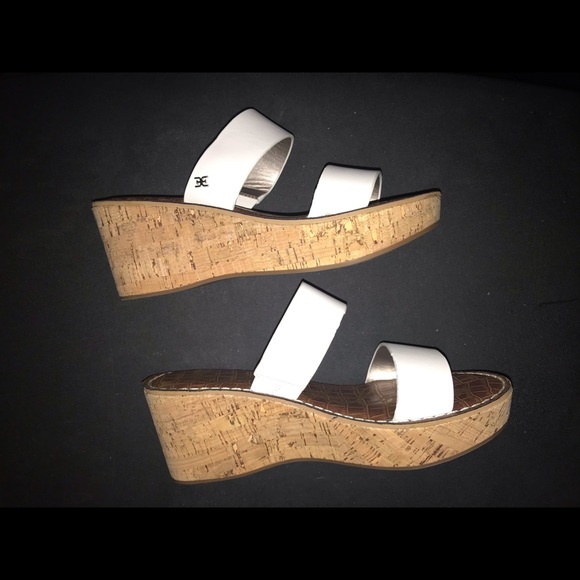 Sam Edelman Shoes Sam Edelman White Sandals Size 8 M Poshmark